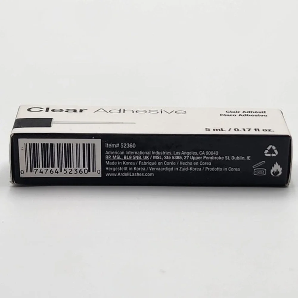 Ardell Brush On Strip Lash Adhesive Clear .17 Fl Oz New in Box